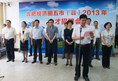 合肥经济圈五市县人才招聘会成功举办