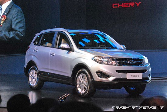 奇瑞全新瑞虎5感恩上市 现场实拍图