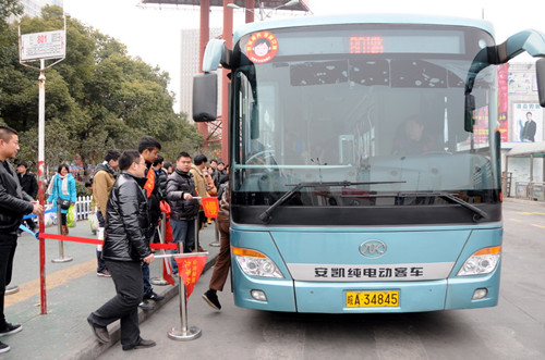 合肥纯电动公交车