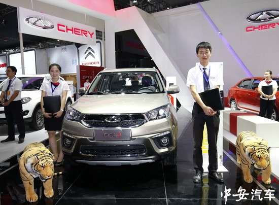 每6分钟售一台车 奇瑞汽车安徽车展显主场优势