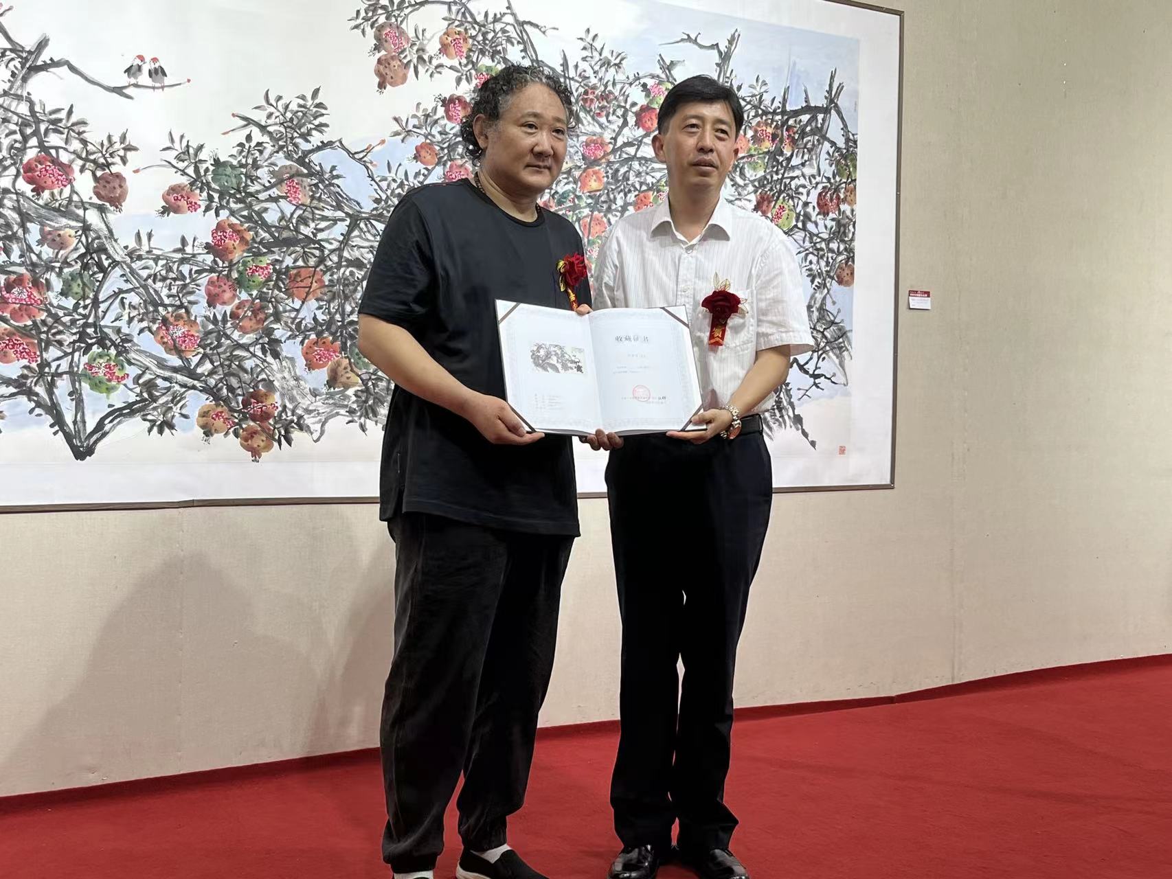 艺海泛舟 志抵新岸——刘新安国画作品展在合肥•久留米友好美术馆开幕
