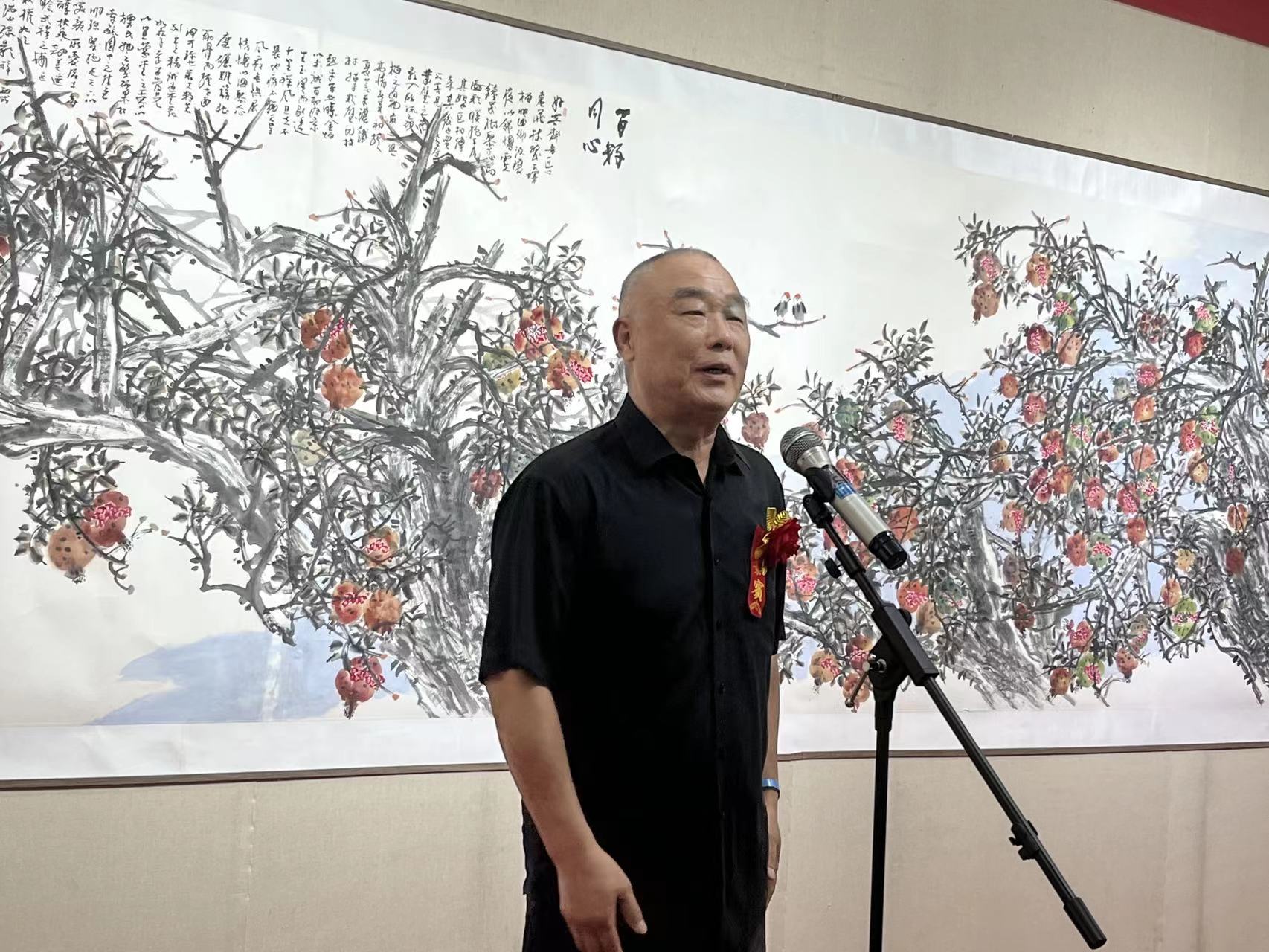 艺海泛舟 志抵新岸——刘新安国画作品展在合肥•久留米友好美术馆开幕