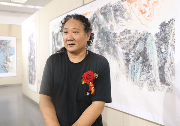 艺海泛舟 志抵新岸——刘新安国画作品展在合肥•久留米友好美术馆开幕